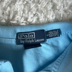 Blue polo t shirt